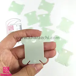 بوبین پلاستیکی کد 2-1 سبز آبی