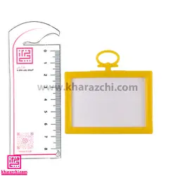 قاب پلاستیکی 4 عددی زرد تخم مرغی