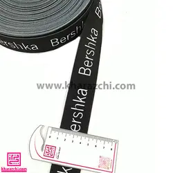 کش 4 سانت مشکی سفید طرح دار Bereshka