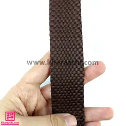 نوار ساده کد 2 برزنتی قهوه ای 3cm