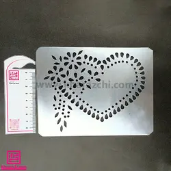 شابلن هویه کاری کد 3 قلب آویز