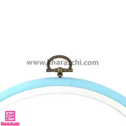 کارگاه ژله ای گرد آبی آسمانی 20 سانت