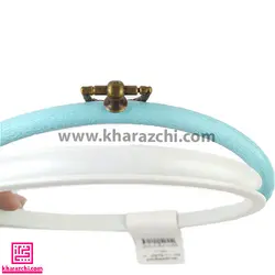 کارگاه ژله ای گرد آبی آسمانی 16 سانت