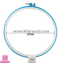 کارگاه پلاستیکی رنگی - آبی - 27 سانت