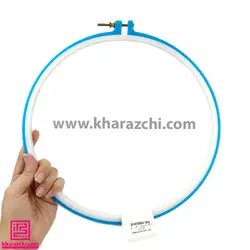 کارگاه پلاستیکی رنگی - آبی - 27 سانت