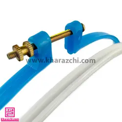 کارگاه پلاستیکی رنگی - آبی - 27 سانت