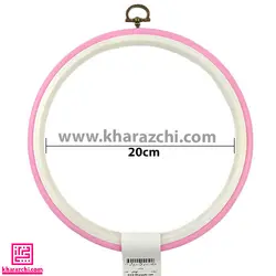 کارگاه ژله ای گرد سرخ آبی 20 سانت