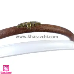 کارگاه ژله ای گرد قهوه ای 16 سانت