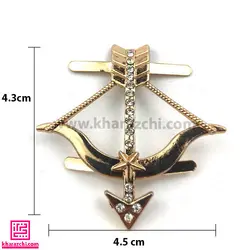 خرج کار تزئینی کد 17 - تیرکمان طلایی