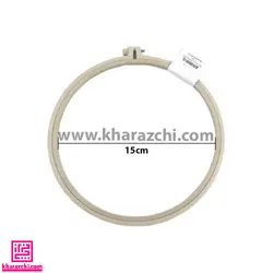 کارگاه گلدوزی پلاستیکی ( قطر 15 سانتی )