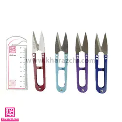 قیچی سر نخ زن فلزی بزرگ رنگی