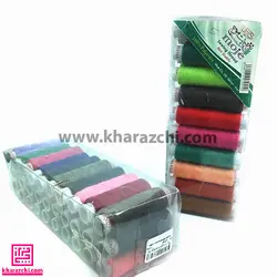 پک نخ قرقره موج 30 رنگ