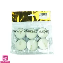 شمع وارمر معمولی کد 3 سفید