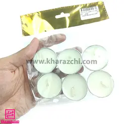 شمع وارمر معمولی کد 3 سفید