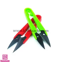 قیچی سر نخ زن دسته پلاستیکی