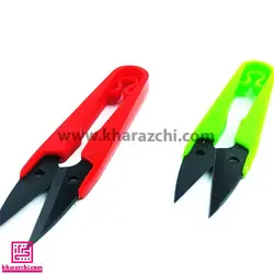 قیچی سر نخ زن دسته پلاستیکی