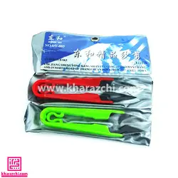 قیچی سر نخ زن دسته پلاستیکی