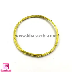 سیم گل سازی حلقه ای طلایی