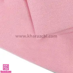 پارچه شماره دوزی 24 کانت صورتی متری ایرانی