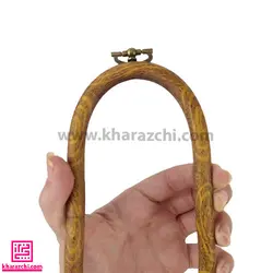 کارگاه گلدوزی ژله ای بیضی 11 * 14 خارجی