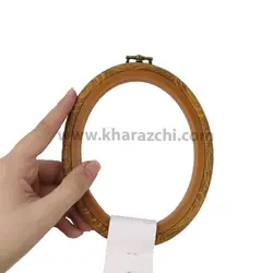 کارگاه گلدوزی ژله ای بیضی 11 * 14 خارجی