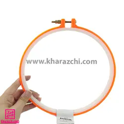 کارگاه پلاستیکی رنگی - نارنجی - 20 سانت