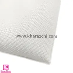 پارچه شماره دوزی 24 کانت سفید سایز 50*35 ایرانی