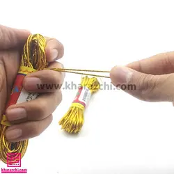 کش قیطانی نازک طلایی