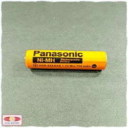 باتری نیم قلمی پاناسونیک 750mah