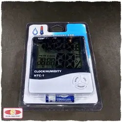 نمایشگر دما ، رطوبت و ساعت مدل HTC-1