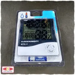 نمایشگر دما ، رطوبت و ساعت مدل HTC-1