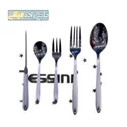 قیمت سرویس قاشق و چنگال دسینی مدل٢٥٢٥ - حاجی زاده میشی