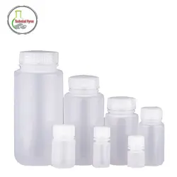 بطری پلاستیکی شفاف آزمایشگاهی
