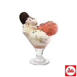 بستنی خوری قیفی پایه کوتاه ( آیس ول )