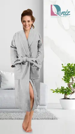 حوله تن پوش با طرح ساده - deniztowel