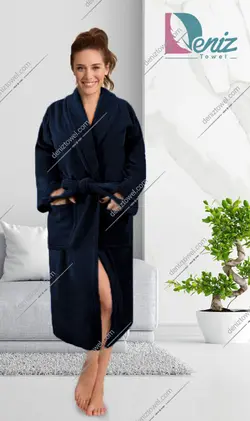حوله تن پوش با طرح ساده - deniztowel