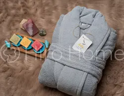 حوله تن پوش بلو طرح ماکرو - deniztowel