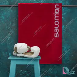 حوله دستی باشگاه salomon زرشکی - deniztowel