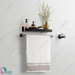 حوله حمامی طرح امرالد رنگ شیری - deniztowel