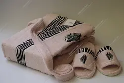 حوله ست تک نفره طرح زبرا برند کرالیچ - deniztowel