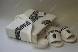 حوله ست تک نفره طرح زبرا برند کرالیچ - deniztowel