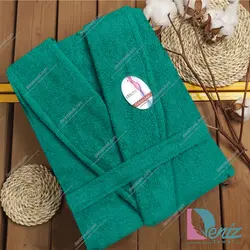 حوله تن پوش سوپر سایز طرح کارن رنگ کله غازی - deniztowel