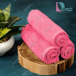 حوله دستی بسته سه عددی ساده - deniztowel
