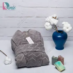 حوله تن پوش البروس رنگ سنگی - deniztowel