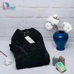 حوله تن پوش البروس رنگ مشکی - deniztowel