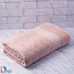 حوله حمامی طرح البروس رنگ کالباسی - deniztowel