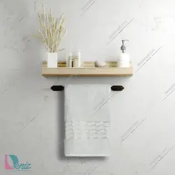 حوله دستی بزرگ طرح آرام - deniztowel