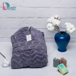حوله تن پوش البروس رنگ بنفش - deniztowel