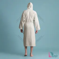 تن پوش ساده soft رنگ استخونی - deniztowel