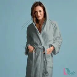 تن پوش ساده soft رنگ طوسی - deniztowel